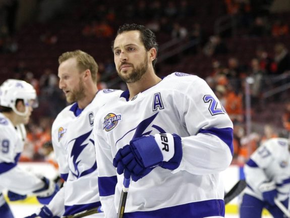 Ryan Callahan #24, Tampa Bay Lightning