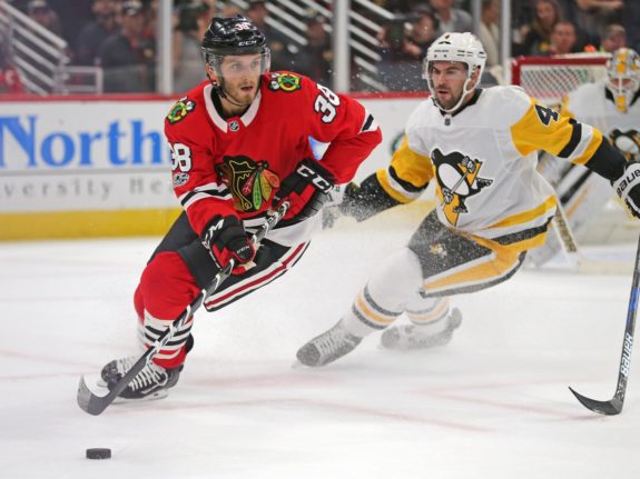 Chicago Blackhawks left wing Ryan Hartman