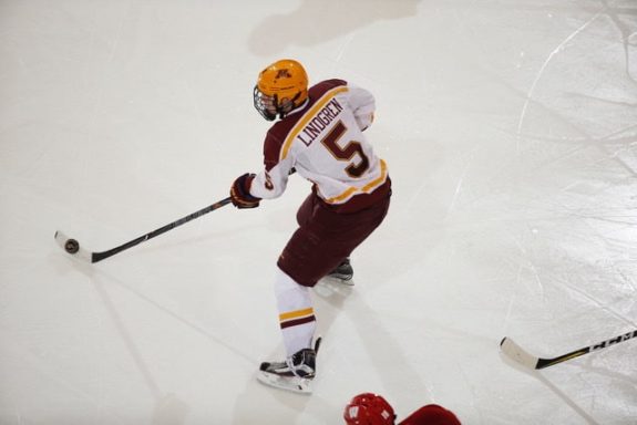 Ryan Lindgren University of Minnesota Golden Gophers.