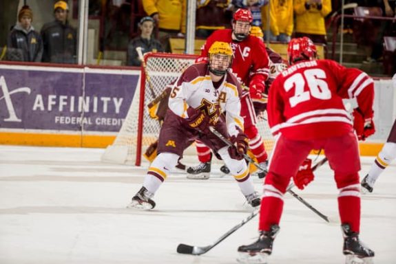 Ryan Lindgren University of Minnesota Golden Gophers.