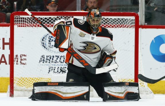 Anaheim Ducks Ryan Miller