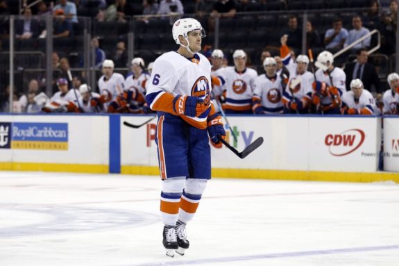 Islanders defenseman Ryan Pulock