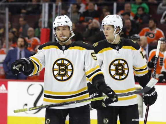 Ryan Spooner Anders Bjork Bruins