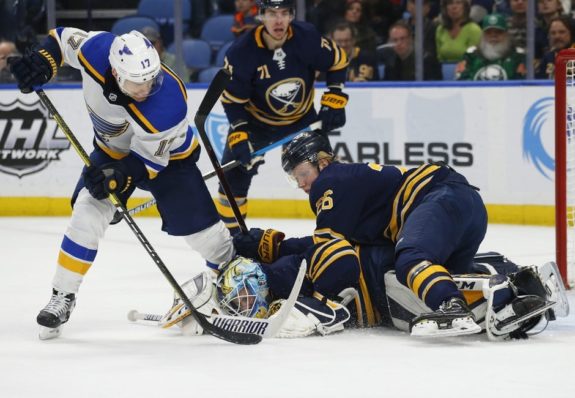 Carter Hutton Rasmus Dahlin Jaden Schwartz