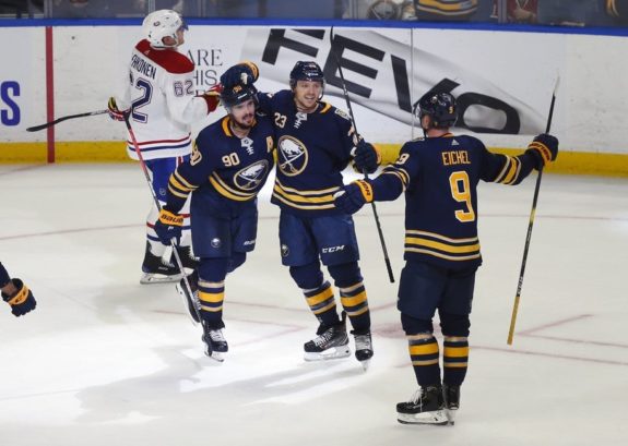 Buffalo Sabres Marcus Johansson Sam Reinhart Jack Eichel