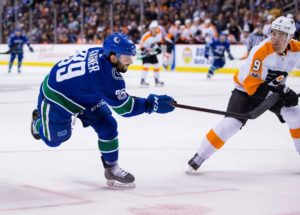 Vancouver Canucks winger Sam Gagner