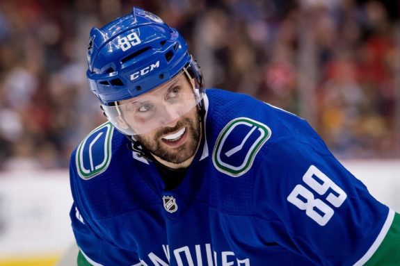 Canucks center Sam Gagner