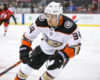 Sam Steel's OT Goal Lifts Ducks Over Hurricanes 2-1