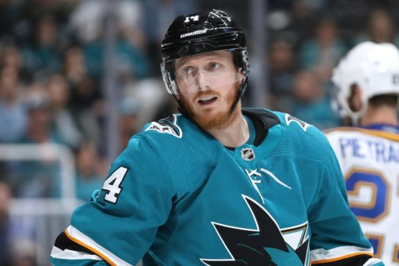 San Jose Sharks Gustav Nyquist