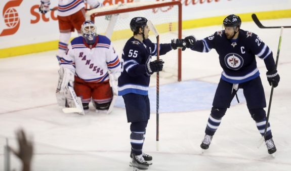 Winnipeg Jets Mark Scheifele Blake Wheeler