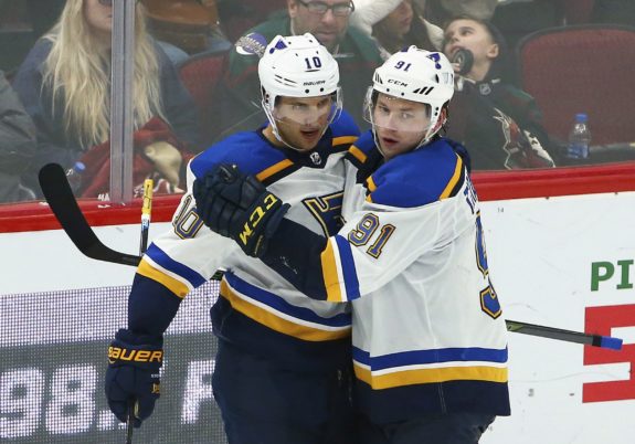 St. Louis Blues Vladimir Tarasenko Brayden Schenn