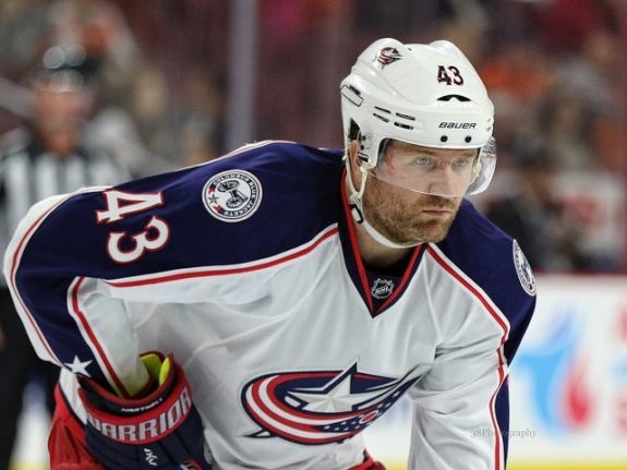 Scott Hartnell, Columbus Blue Jackets, NHL