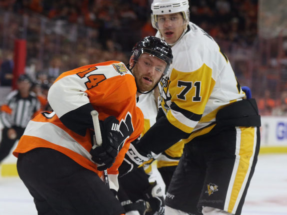 Sean Couturier, Evgeni Malkin