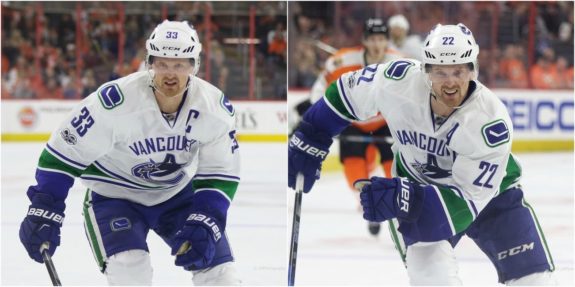 Henrik Daniel Sedin Canucks