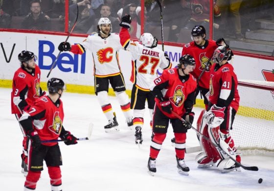 Calgary Flames Burn Ottawa Senators On Austin Czarnik's Late Tally