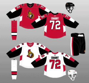 Ottawa Senators Jersey History - The Hockey Writers - Senators History ...