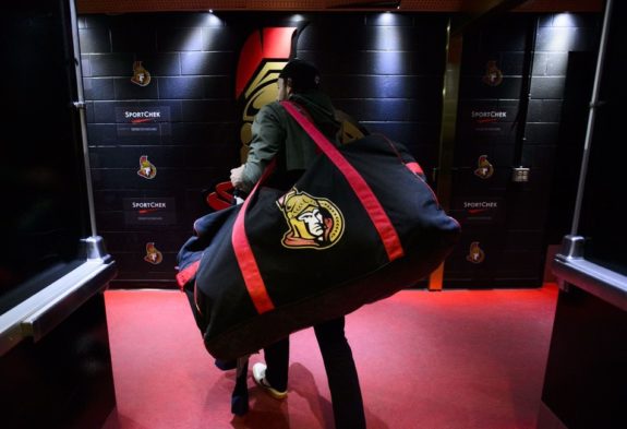 Ottawa Senators locker clean-out day