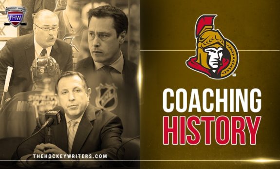 Paul Maclean, Guy Boucher, and Jacques Martin Ottawa Senators’ Coaching History