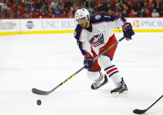 Columbus Blue Jackets defenseman Seth Jones