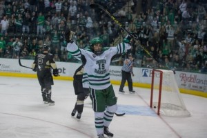 UND forward Shane Gersich (Conor Knuteson/UND Athletics)