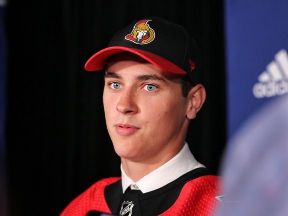 Shane Pinto Ottawa Senators Draft