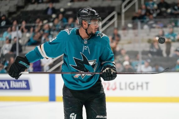 San Jose Sharks Evander Kane