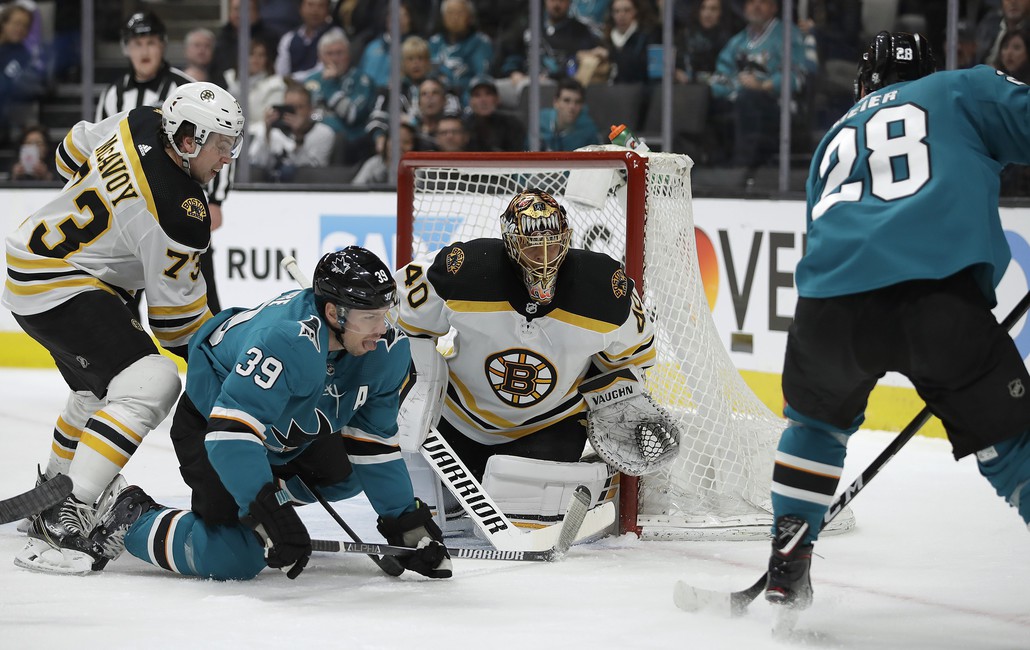 Boston Bruins Beat San Jose Sharks on McAvoy's Overtime Winner