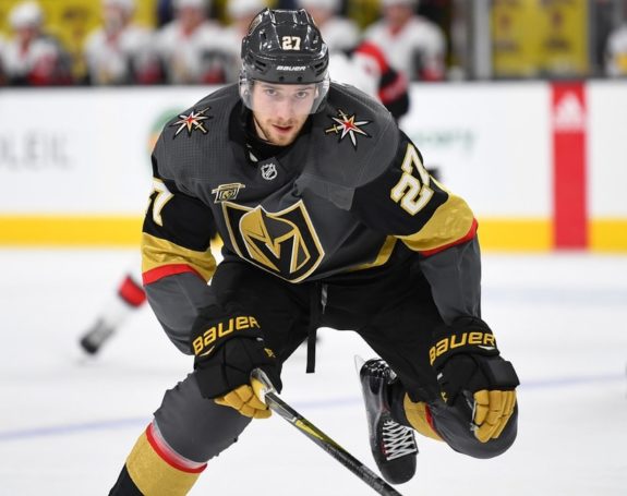 Golden Knights defenseman Shea Theodore