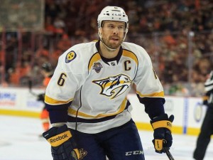 Nashville Predators defenseman Shea Weber