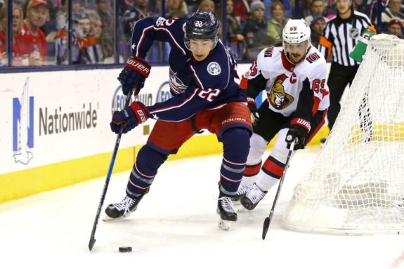 Blue Jackets' Sonny Milano Impresses In NHL Debut