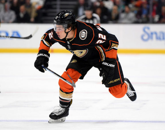 Sonny Milano Anaheim Ducks