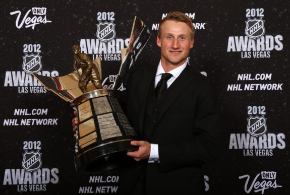 Steven Stamkos Tampa Bay Lightning 2012 Maurice Richard Trophy