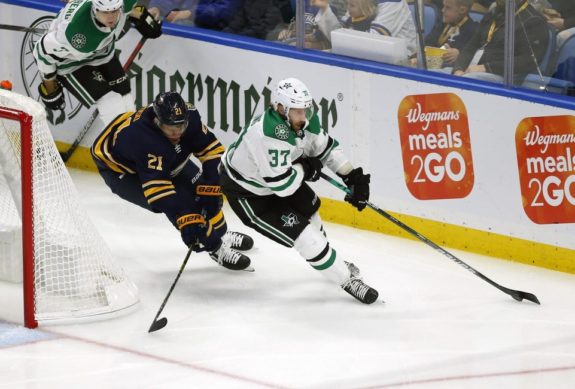 Buffalo Sabres Kyle Okposo Dallas Stars Justin Dowling