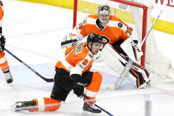 Steve Mason Ivan Provorov Flyers