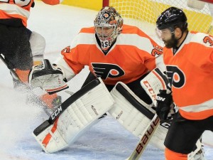 Steve Mason has been solid during the Flyers recent success. - (Amy Irvin / The Hockey Writers)