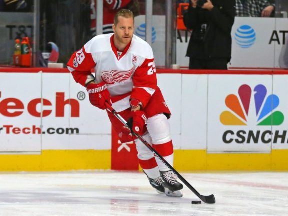 Former Detroit Red Wings forward Steve Ott.