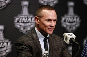 Steve Yzerman was hired as general manager on Mar. 25, 2010. (Kim Klement-USA TODAY Sports)