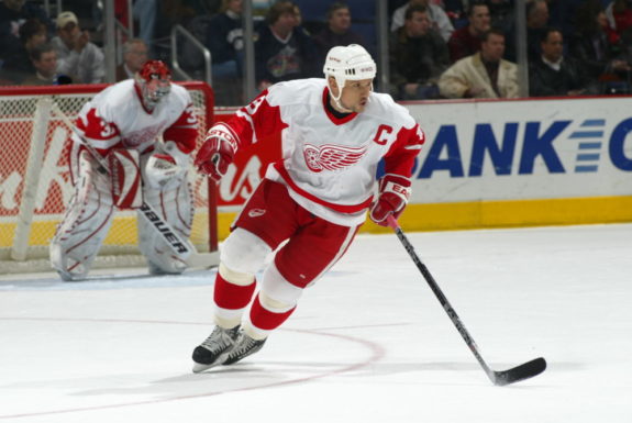 Former Detroit Red Wings captain Steve Yzerman.