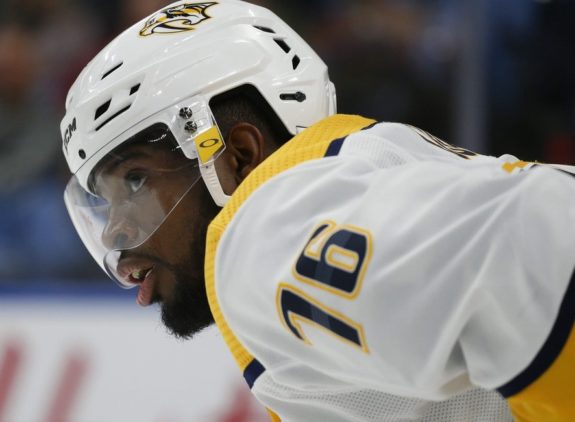 Nashville Predators P.K. Subban