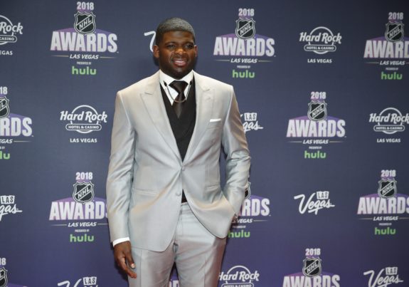 P.K. Subban 2018 NHL Awards CP