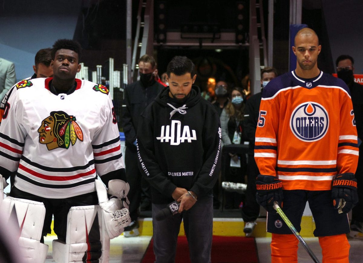 Malcolm Subban Chicago Blackhawks Mathew Dumba Hockey Diversity Alliance Darnell Nurse Edmonton Oilers