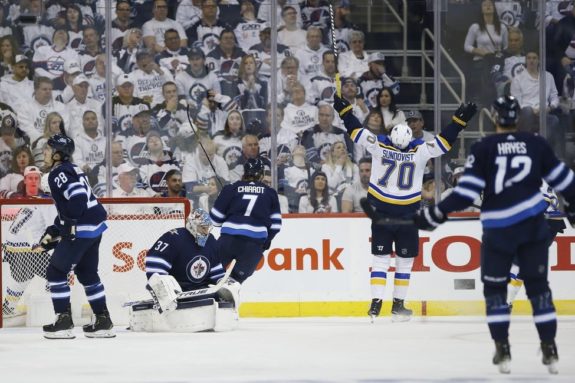 St. Louis Blues Oskar Sundqvist