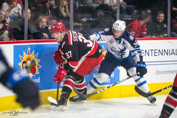 Evgeny Svechnikov Grand Rapids Griffins Nelson Nogier Manitoba Moose