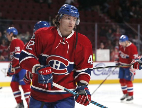 Ex-Montreal Canadiens forward Sven Andrighetto