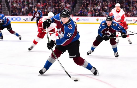 Avalanche right wing Sven Andrighetto