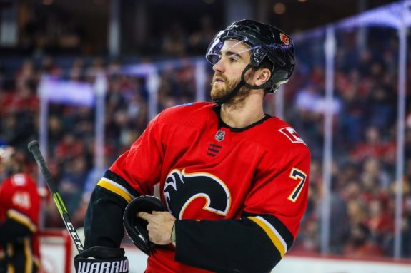 Calgary Flames Defenceman TJ Brodie Doing Well After Collapse