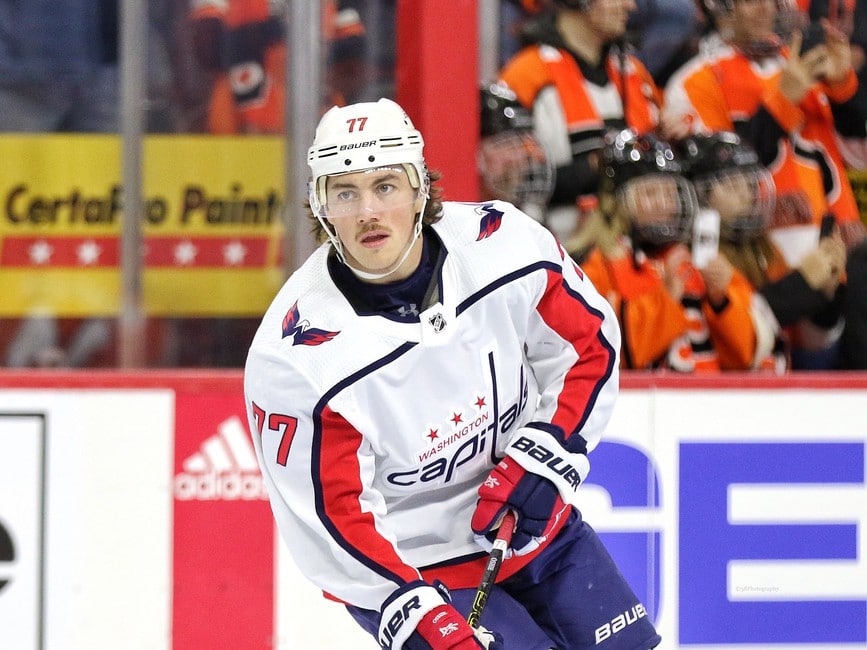 TJ Oshie player review and profile on the Washington Capitals 