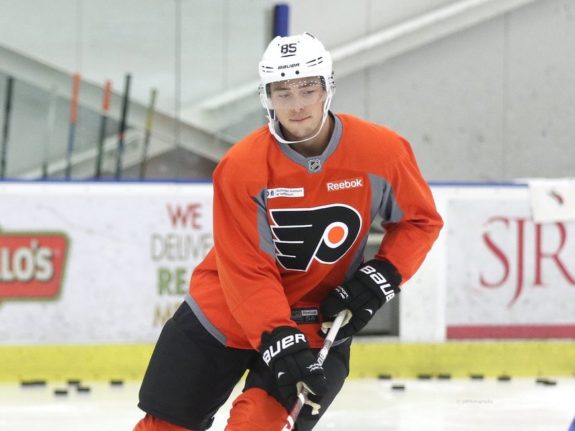 Tanner Laczynski Philadelphia Flyers