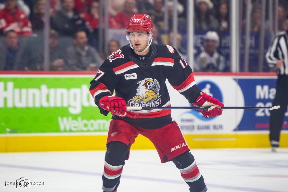 Grand Rapids Griffins  Pearson Assigned to Griffins
