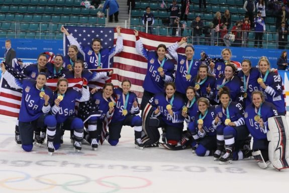 Team USA Women 2018 Winter Olympics